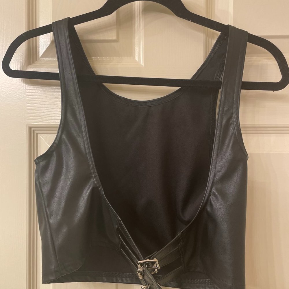BNWT, BlackMilk Route 666 Triple Buckle Underbust Corset – Limited, Size Medium